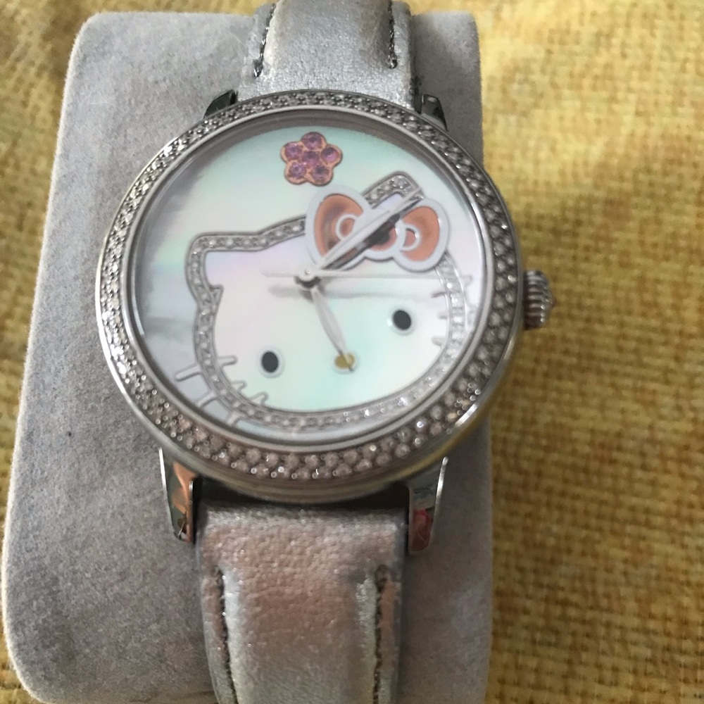 Hello Kitty Kimora Lee Simmons Diamond Watch